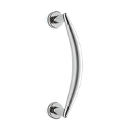 ASTER Offset Pull Handle - Brass - Chro