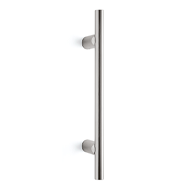 STILO STRAIGHT Door Pull Handle - Brass