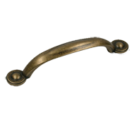 Cabinet Handle - 136mm - Antique Brass 