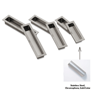 Flush Door Handle - 30×70×14.2mm - Stai