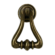 Cabinet Pull - 55mm - Antique Brass Tru