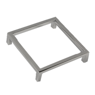 Cabinet Handle - 104mm - Bright Chrome 