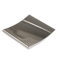 Cabinet Knob - 80mm - Bright Chrome Fin