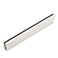 Cabinet Handle - 153mm - Pure White & B