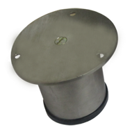 Cylindrical Leg - 2Inch X 2Inch - Stain