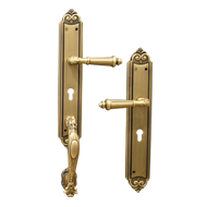 AIDA Door Entrance Set - Gold Plated Fi