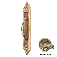AISHA Door Pull Handle on Plate - Patin