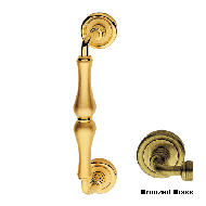 ALDAR Door Pull Handle - Bronzed Brass 
