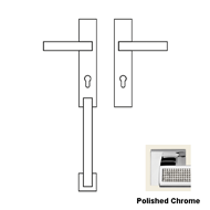 Riflesso Mesh Crystal Door Entrance Set