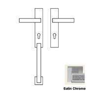 Riflesso Mesh Crystal Door Entrance Set