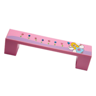 Kids Fairy Cabinet Handle in Pink Colou
