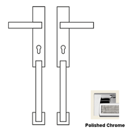 Riflesso Mesh Crystal Door Entrance Set