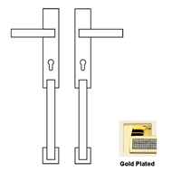 Riflesso Mesh Crystal Door Entrance Set