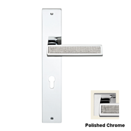 Riflesso Mesh Crystal Door Lever handle