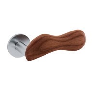 CHELSEA WOOD Door Handle With Yale Key 