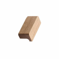 Elan Wooden Cabinet Handle - 32mm - Cle