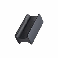 Profile Track Cabinet Knob - Brushed Ma