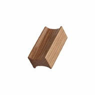 Profile Track Knob (Wood)  - 32mm - Lac