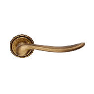 BETA Lever Door Handle on Rose - Patin 