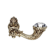 Brilliant Diamond Mortise Handle on Ros