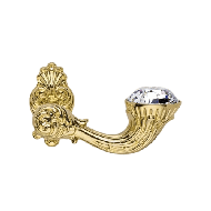 Brilliant Diamond Mortise Handle on Ros