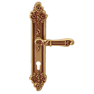 TIFFANY Door Lever Handle on Plate - Fr