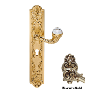 Brilliant Diamond Mortise Handle on Pla