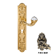 Brilliant Diamond Mortise Handle on Pla