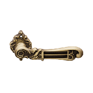 TIFFANY Door Lever Handle on Rose - Pat