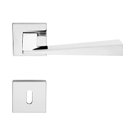 Conica Zincral Mortise Handle On Rose -