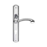 Cosmic Crystals Mortise Handle On Plate