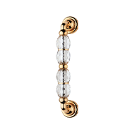 Crystal Door Pull Handle - Polished Chr