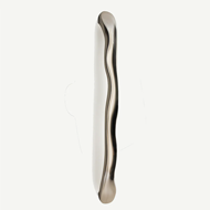 Main Door Handle - Satin Nickel Finish 