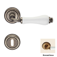 Dalia Mortise Handle On Rose - Bronze B