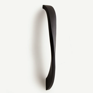 COIL Door Pull Handle - Black Matt Fini