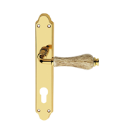 Dalia Mortise Handle On Plate - Polishe