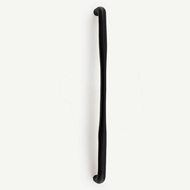 BATON Door Pull Handle - Black Matt Fin