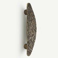 CRESCENT Door Pull Handle - Bronze  Fin