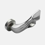 TWIRL Lever Handle - Satin Nickel Finis