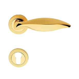 Delfino Mortise Handle On Rose - Polish
