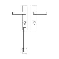 Duna Door Entrance Set - Gold Plated Fi