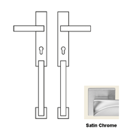 Duna Door Entrance Set - 2 Door Handles