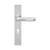 Duna Mortise Handle On Plate - Gold Pla