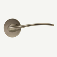 PLANE Lever Handle - Satin Nickel Finis