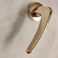 PLANE Lever Handle - PVD Rose Gold Fini