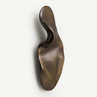 AMOEBA I Door Pull Handle - Bronze  Fin