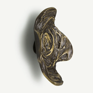 LAVA III Door Pull Handle - Bronze  Fin