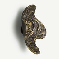 LAVA III Door Pull Handle - Black Nickl