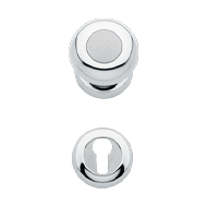 Elika Turnable Door Knob On Rose - Poli