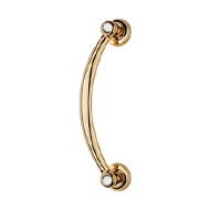 Elika Crystal Door Pull Handle - Gold P